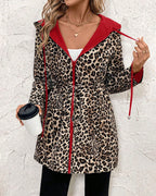 Women's Reversible Leopard Print Coats