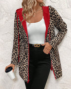 Women's Reversible Leopard Print Coats