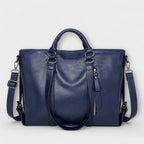 Women's Structured Tote Bag with Removable Shoulder Strap