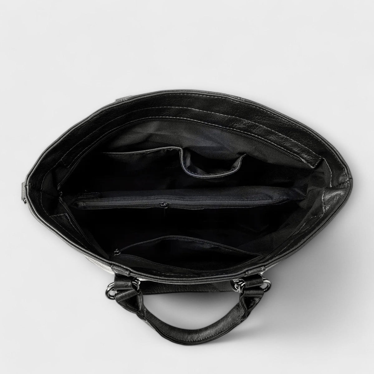 Women's Structured Tote Bag with Removable Shoulder Strap
