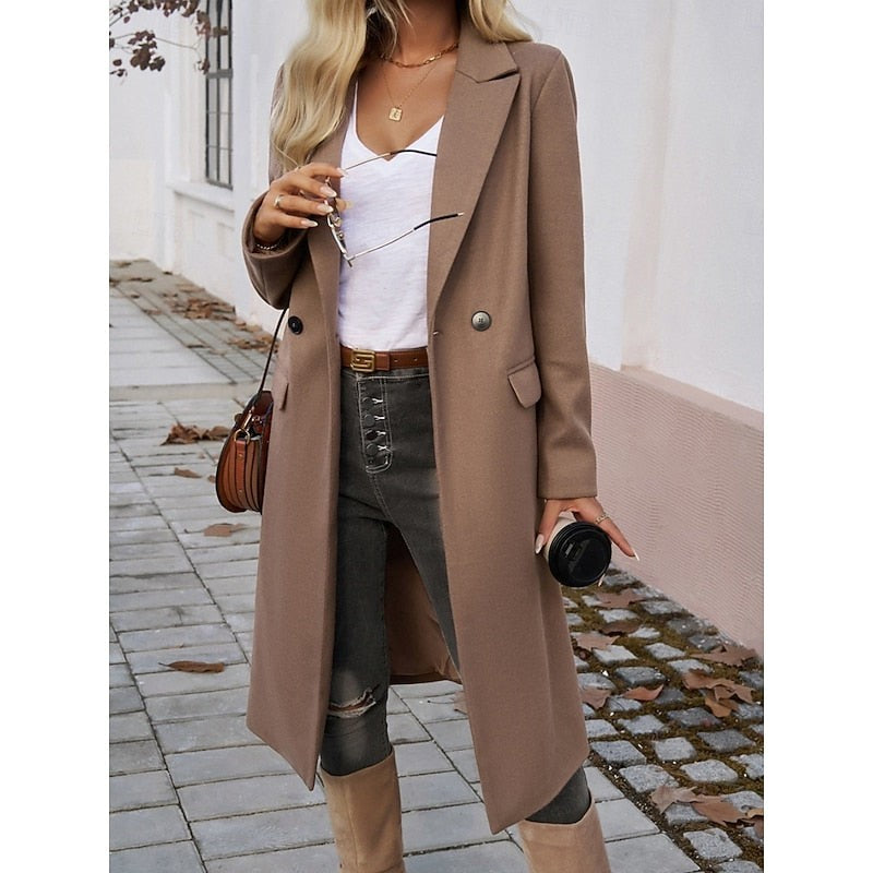 Women's Tailored Longline Overcoat
