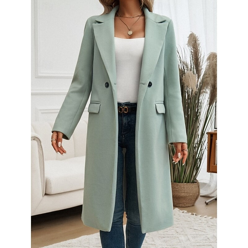 Women's Tailored Longline Overcoat