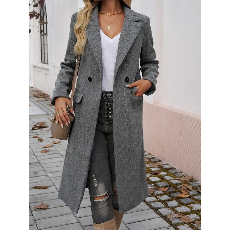 Women's Tailored Longline Overcoat