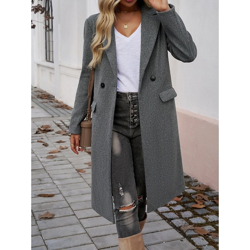 Women's Tailored Longline Overcoat