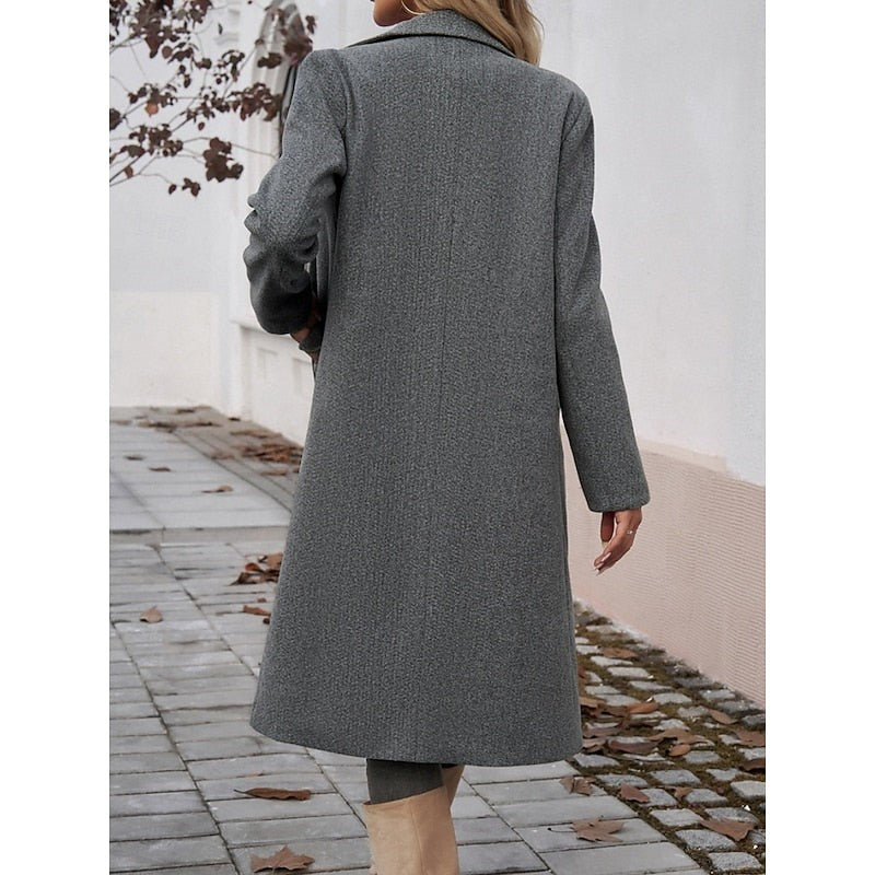 Women's Tailored Longline Overcoat