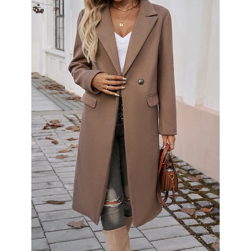 Women's Tailored Longline Overcoat