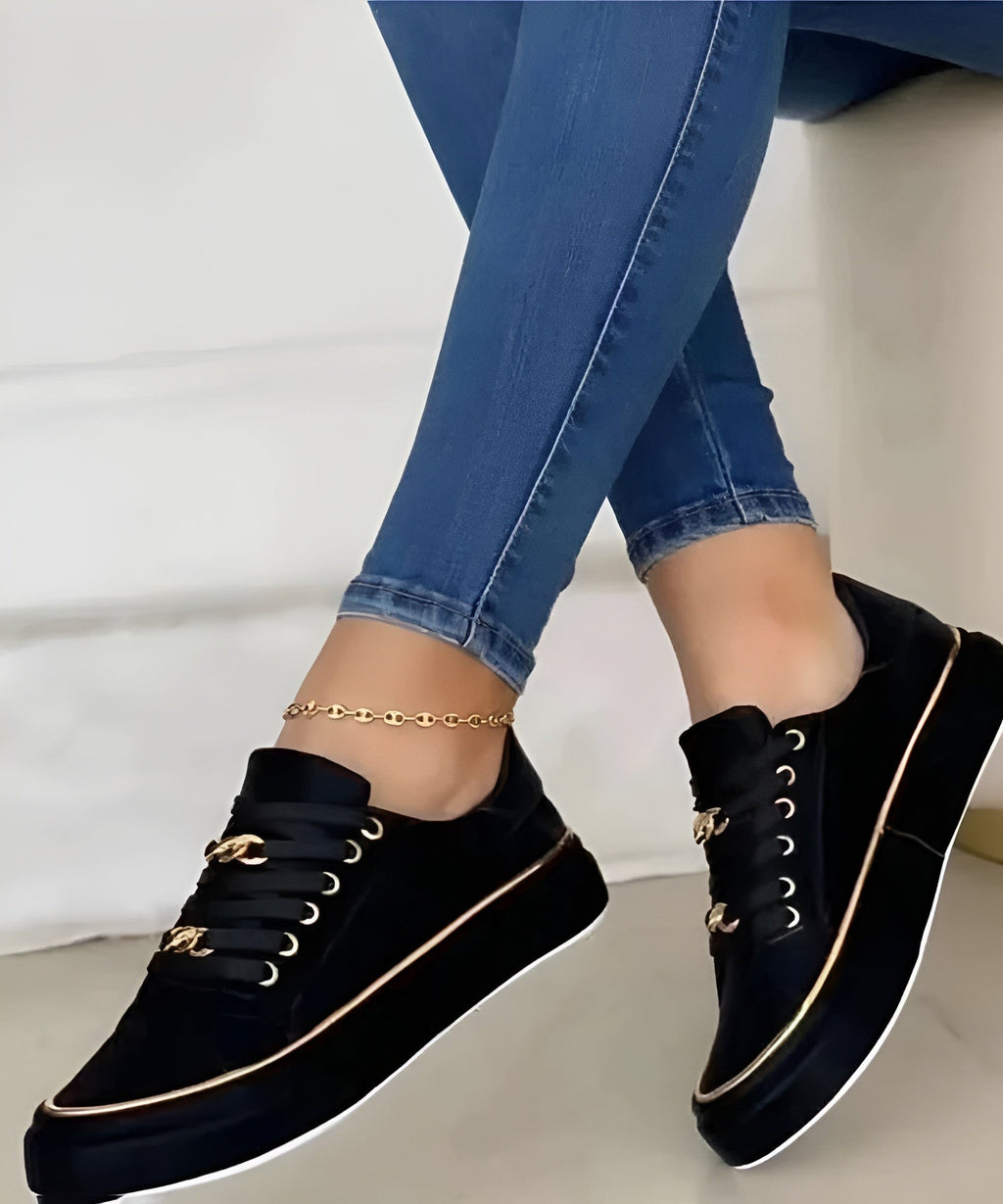 Women's Trainers with Slip-On Design