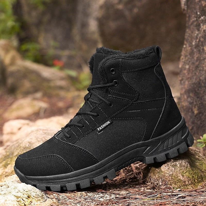 Women's Warm Lined Lace-Up Walking Boots