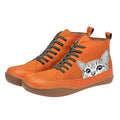 Women's Winter Boots with Cat Detail and Soft Inner
