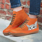 Women's Winter Boots with Cat Detail and Soft Inner